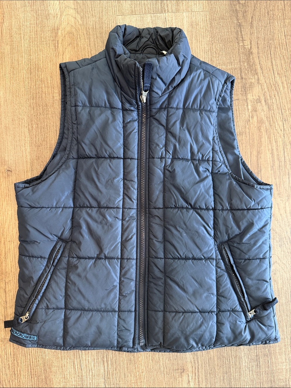 Abercrombie & Fitch Navy Puffer